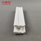 White Vinyl 12FT / 25/64 X 1-39/64 Bed Crown PVC Moulding For Building Decoration