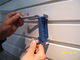 Grey Durable Garage Wall Panels Water Proof Slatwall Panels