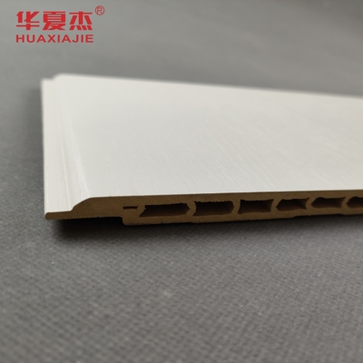 Waterproof Customized WPC Wall Panel 600mm X 9mm Exterior Decoration