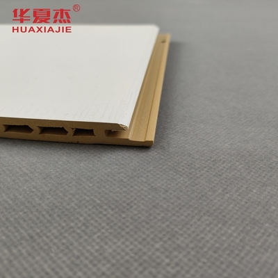 Waterproof Customized WPC Wall Panel 600mm X 9mm Exterior Decoration