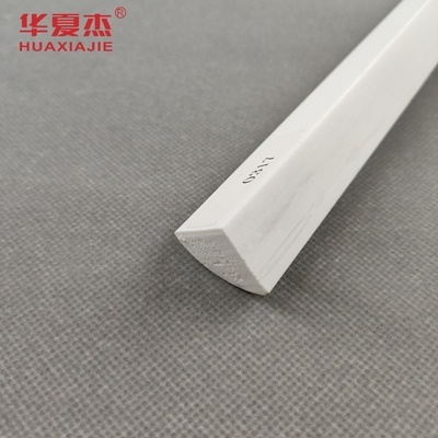 Quarter Round White Vinyl PVC Moulding 12FT PVC Foam Mould Building Material