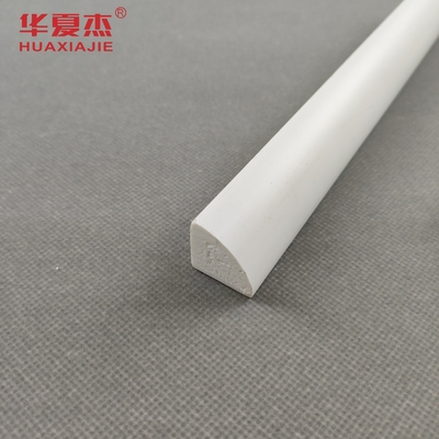 Quarter Round White Vinyl PVC Moulding 12FT PVC Foam Mould Building Material