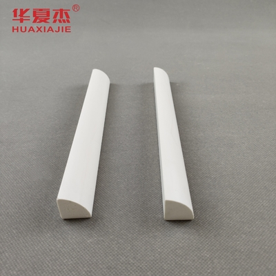 Quarter Round White Vinyl PVC Moulding 12FT PVC Foam Mould Building Material