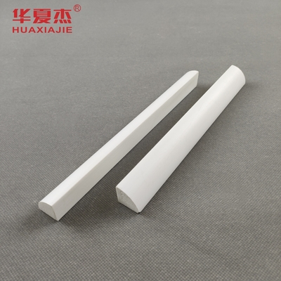 Quarter Round White Vinyl PVC Moulding 12FT PVC Foam Mould Building Material