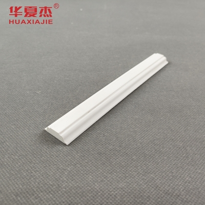 Parting Trim White Vinyl 12'' PVC Foam Moulding Building Decorative Material
