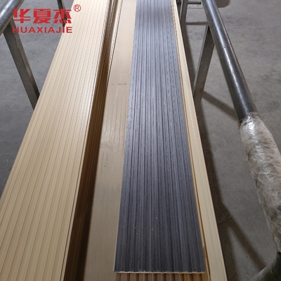 Easy Install WPC Fluted Wall Panel Laminated WPC Panels For Decoration