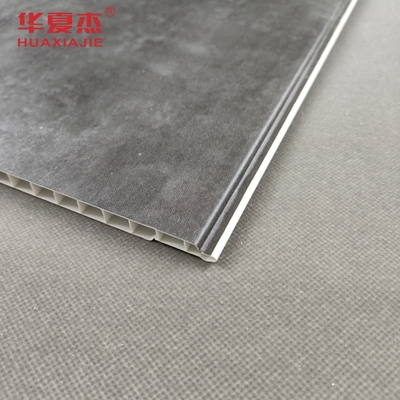 Grey Marble Wall PVC Panels Interior PVC Ceiling Panel For Building Decoration