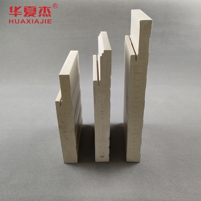 260mm WPC Door Frame Wood Grain PVC WPC Door Jamb Building Material