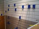 SGS Certification PVC Slatwall Panels For Display / Shelves , Easy To Clean