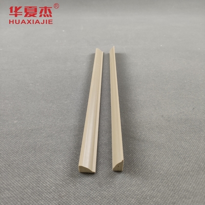 Wood Grain WPC Glazing Sidelite Bead WPC Door Components For Home Decoration