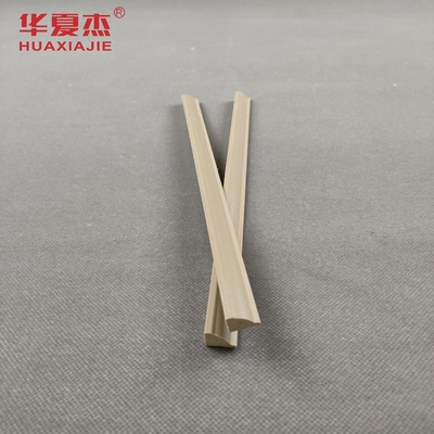 Wood Grain WPC Glazing Sidelite Bead WPC Door Components For Home Decoration