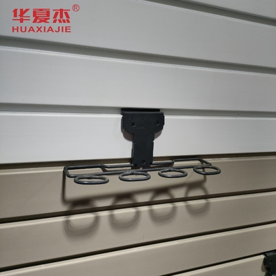 Easy Install PVC Slat Wall Panel Hooks Garage Panel Wall Frame Waterproof For Decoration