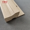 Indoor WPC Door Frame Moisture Proof Wooden Grain Nail Fin Decoration Material