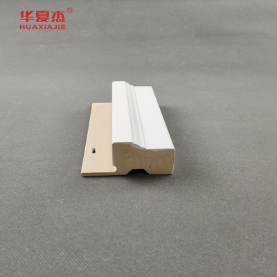 High quality wpc nail fin white cape waterproof wpc door frame building material