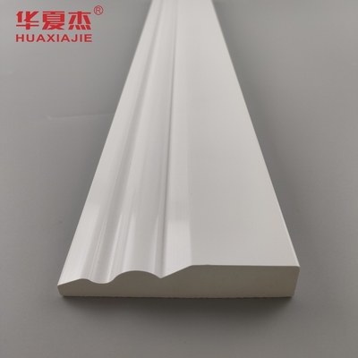 Factory custom baseboard high quality skirting pvc white building material decorative indoor decoration