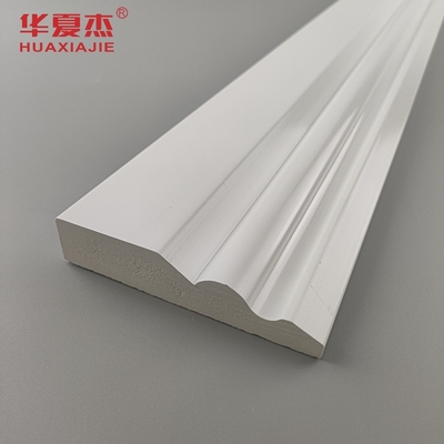 Factory custom baseboard high quality skirting pvc white building material decorative indoor decoration