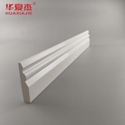 Factory custom baseboard high quality skirting pvc white building material decorative indoor decoration