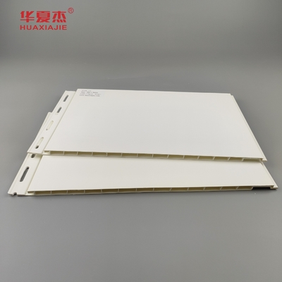 High Quality 12'' Durable 96% Pvc Wall Panel White Factory Decoration