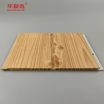 Hot Sale Wpc Wall Panel Simulated Wood Grain Easy To Install Residential Decoration