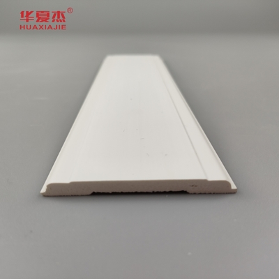 Good Price Pvc Mull Strip 2-1/2  Wpc Moulding White Smooth Pvc Mull Mouldings Home Office Decoration