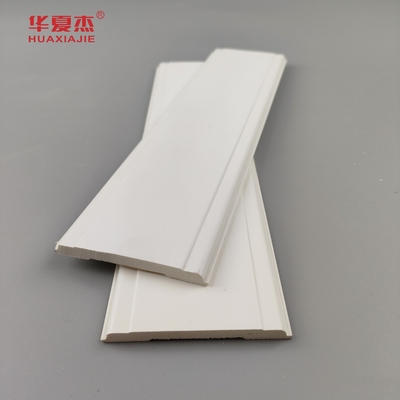 Good Price Pvc Mull Strip 2-1/2  Wpc Moulding White Smooth Pvc Mull Mouldings Home Office Decoration