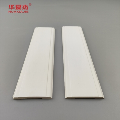 Good Price Pvc Mull Strip 2-1/2  Wpc Moulding White Smooth Pvc Mull Mouldings Home Office Decoration