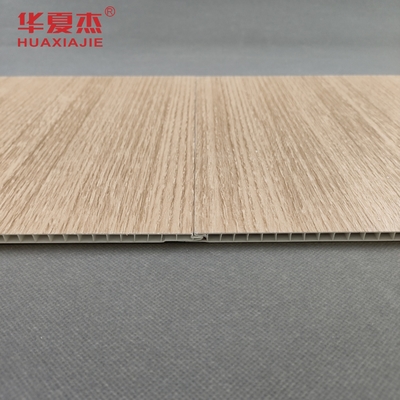 Heatproof Interior Decoration PVC Plastic Ceiling Panels Wooden Color