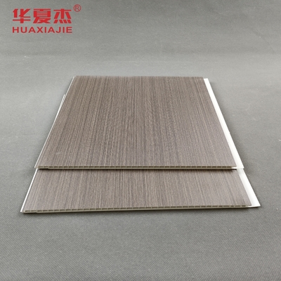 Heatproof Interior Decoration PVC Plastic Ceiling Panels Wooden Color