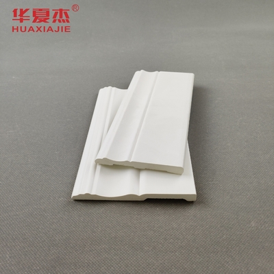 12ft Length Drip Cap PVC Decorative Mouldings / PVC Trim Board For Interior