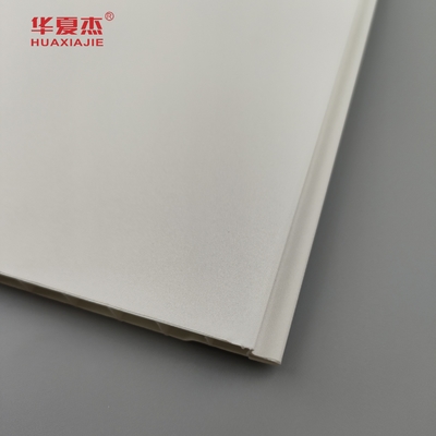 High Quality Frosted Pure White Elegant Laminated Pvc Wall Panel Indoor Pvc Panels For Decoration