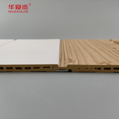 Laminated Wpc Wall Panel Fluted Durable Wpc Panels Modern Design Wpc Boards Install Easily