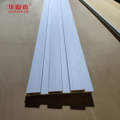 Modern Simplicity Design Wpc Fluted Wall Panel Laminated Wpc Wall Panel For Outdoor And Indoor Decoration