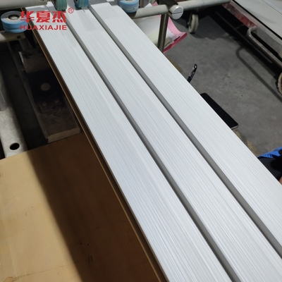 Modern Simplicity Design Wpc Fluted Wall Panel Laminated Wpc Wall Panel For Outdoor And Indoor Decoration