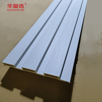 Modern Simplicity Design Wpc Fluted Wall Panel Laminated Wpc Wall Panel For Outdoor And Indoor Decoration