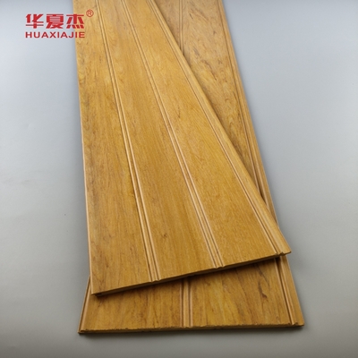 Nature Wood Wpc Wainscoting Panels Waterproof Wpc Wall Panel Wainscot For Bathroom Decoration