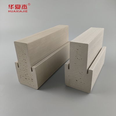 Easy To Clean Wpc 4.9/16 Mullpost Smooth Or Wood Grains Wpc Door Frame For Door Decoration
