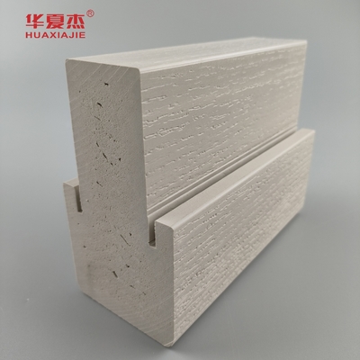 Easy To Clean Wpc 4.9/16 Mullpost Smooth Or Wood Grains Wpc Door Frame For Door Decoration