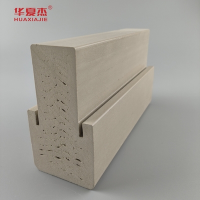 Easy To Clean Wpc 4.9/16 Mullpost Smooth Or Wood Grains Wpc Door Frame For Door Decoration