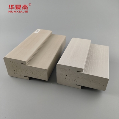 Easy To Clean Wpc 4.9/16 Mullpost Smooth Or Wood Grains Wpc Door Frame For Door Decoration