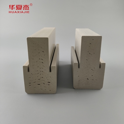 Easy To Clean Wpc 4.9/16 Mullpost Smooth Or Wood Grains Wpc Door Frame For Door Decoration