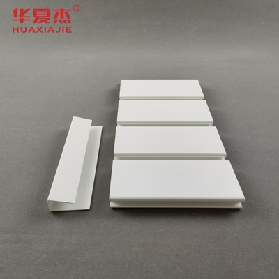 Laundry Room Taupe PVC Slatwall Panels , PVC Slat Board Display