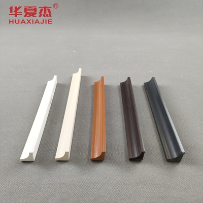 Quarter Round PVC Decorative Mouldings , Recyclable Decorative Molding For Walls