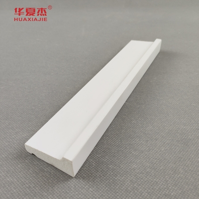 1" x 4" Trim Plank Waterproof PVC Trim Profile For Interior , No Warping
