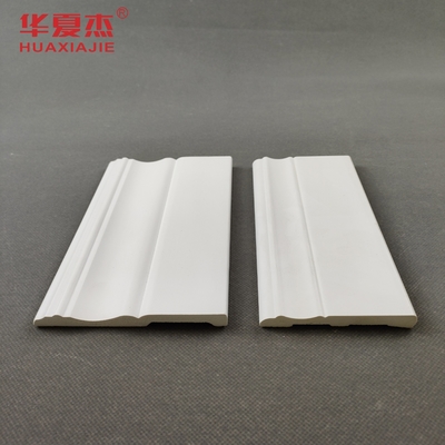 1" x 4" Trim Plank Waterproof PVC Trim Profile For Interior , No Warping