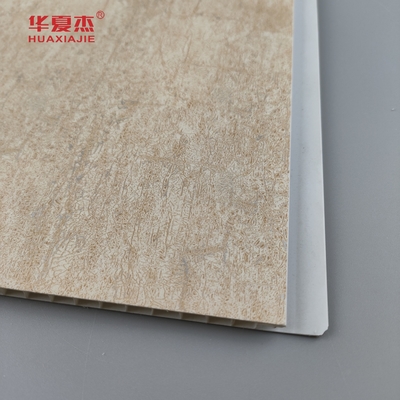 Factory Cost Price Hot Stamping Pvc Wall Panel Wpc Pvc Ceiling Panel Bamboo Pattern For Interior Decoration