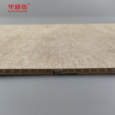 Factory Cost Price Hot Stamping Pvc Wall Panel Wpc Pvc Ceiling Panel Bamboo Pattern For Interior Decoration