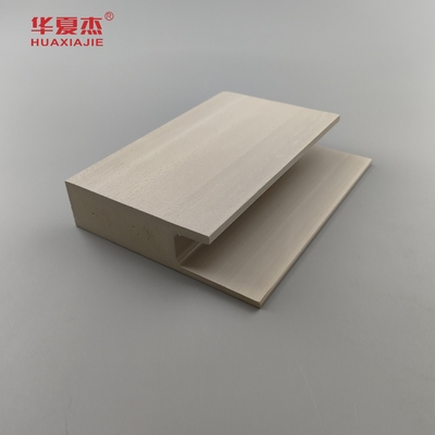 High Quality Wpc Flat Casing J Channel Wood Grain Wpc Door Frame And Jamb Indoor Home Decoration