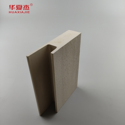 High Quality Wpc Flat Casing J Channel Wood Grain Wpc Door Frame And Jamb Indoor Home Decoration