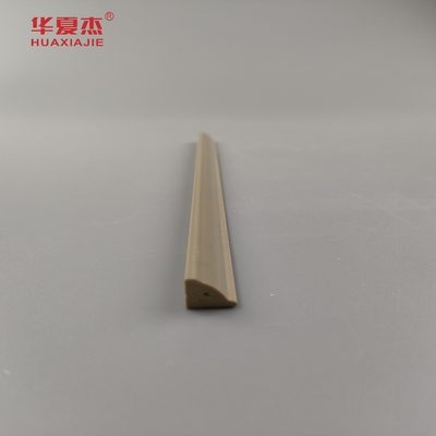 High Quality Wpc Glazing Sidelite Bead Nature Wood Color Wpc Moulding For Building Decoration
