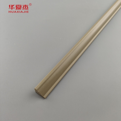 High Quality Wpc Glazing Sidelite Bead Nature Wood Color Wpc Moulding For Building Decoration